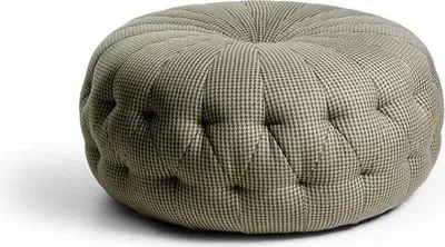 Produktbild von Wohnzimmer Einrichtung Design Hocker Polster Textil Fußhocker Neu