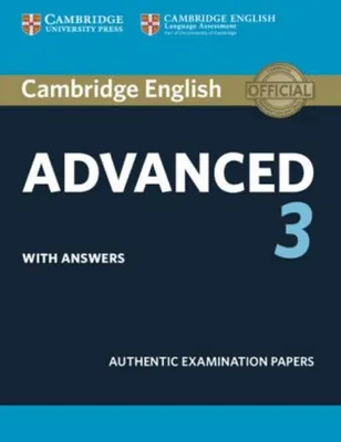 Obrázok produktu pre Cambridge English Advanced 3 Student's Book with Answers