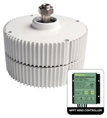 Image de Générateur, fonctionnement à 800 tr/min, compatible avec les énergies renouvelables, avec le MPPT-A, 24 V-A