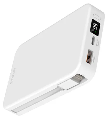 Imagen del producto de Accezz SH00069594, 10000 mAh, Power Delivery 2.0, Power Delivery 3.0, Blanco