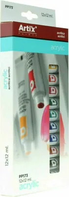 Obrázek produktu pro Madrid Papel Sada akrylových barev 12x12 ml
