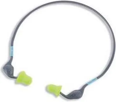 Produktbild von uvex Gehörschutzstöpsel xact-band 2125372 grün, grau SNR 26 dB 5 Stück Größe M, L