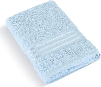 Zdjęcie produktu dla Ręcznik frotte Linie 70x140cm 500g jasnoniebieski