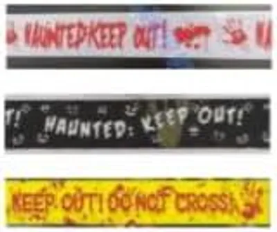 Produktbild von Abschirmungsband Halloween Set, 3-teilig, 27 m, Dekoration für Halloween
