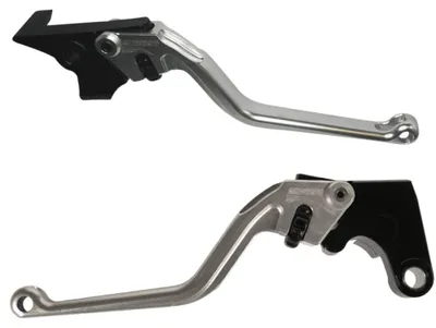 Imagen del producto de Par de manijas grises para modelos 2004-2010 (CC 600) - Fabricadas en aluminio mediante mecanizado CNC