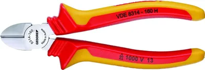 Produktbild von GEDORE VDE 8314-140 H VDE-Seitenschneider mit Hüllenisolierung 140 mm, 1552155