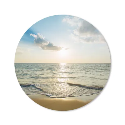 Produktbild von MuchoWow® Mauspad Mousepad Meer - Sommer - Strand 40x40 cm - Mousepads - Maus Mat - Pad - Mausunterlage - Schreibtisch Accessoires