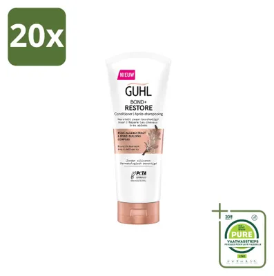 Obrázek produktu pro 20 kusů kondicionéru Guhl Bond+ Restore, objem 200 ml – velkopackové balení