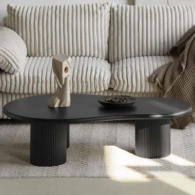 Produktbild von Milton & Oldbrook Couchtisch 130 cm Tovuz Schwarz