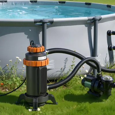 Produktbild von Ikodm Elektrische Poolheizung 3 kW 230 V für 1-3 m³ Pools