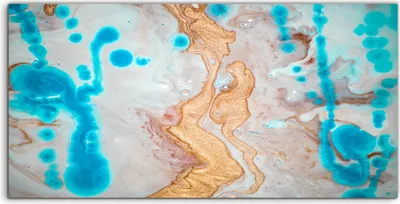 Produktbild von Coloray Spritzschutz aus Glas 100x50  Wandkunst Küchenrückwand modernes Nachbildung Gemälde abstrakt Marmor