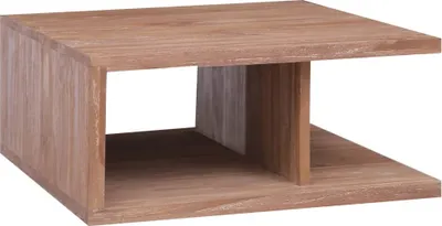 Produktbild von Couchtisch 70 x 70 x 30 cm Massivholz Teak