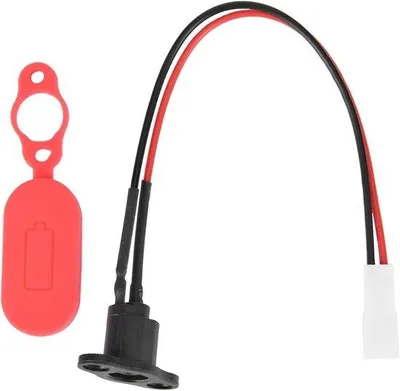 Immagine prodotto di Caricabatterie per monopattino elettrico, per M365, impermeabile, con custodia in silicone impermeabile, monopezzo