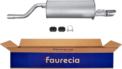 Produktbild von HELLA 8LD 366 030-801 Endschalldämpfer für OPEL Corsa D Schrägheck (S07) Auspuff