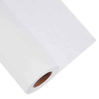 Produktbild von Weißes Samtgeplottetes Filz für Bastel- und DIY-Projekte