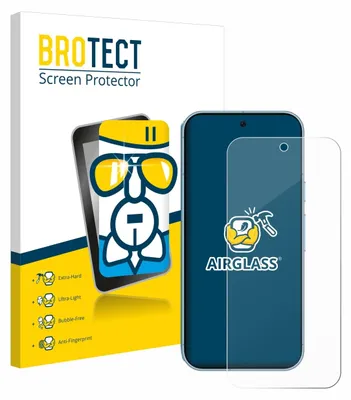Produktbild von BROTECT Schutzglas für Google Pixel 9 Pro XL / 10 Pro XL Schutzfolie Panzer Folie Glas Display Schutz klar