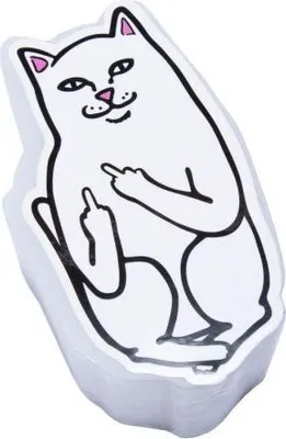 Image de SK8 WACHS RIPNDIP LORD NERM - blanc - universel