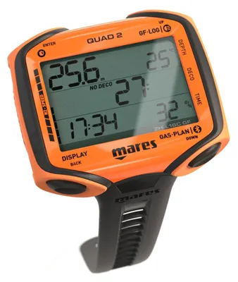 Immagine prodotto di Computer subacqueo Mares Quad 2 -Orange