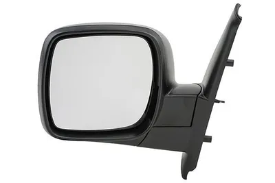 Obrázok produktu pre Johns, Vonkajšie spätné zrkadlo vhodné pre Renault Kangoo FW0 KW0 08-13 ľavé čierne.