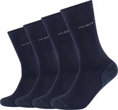 Produktbild von Camano Socken ca-soft Walk im 4er-Pack mit hohem Tragekomfort navy 43-46