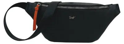 Zdjęcie produktu dla Pasek NOVARA, torba na ramię, model Cross Body, kolor czarny, dla mężczyzn - skóra