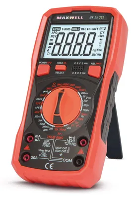 Produktbild von Digitalmultimeter MX 25302 mit True RMS, Temperaturmessung und Frequenzanalyse [25302]