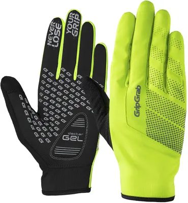 Immagine prodotto di GripGrab: Guanti da ciclismo antivento, ideali per l'autunno e la primavera, imbottiti