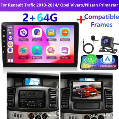 Produktbild von Android Autoradio – Multimediasystem – Touchscreen-Radio – Unterhaltungssystem für das Auto – Navigationssystem