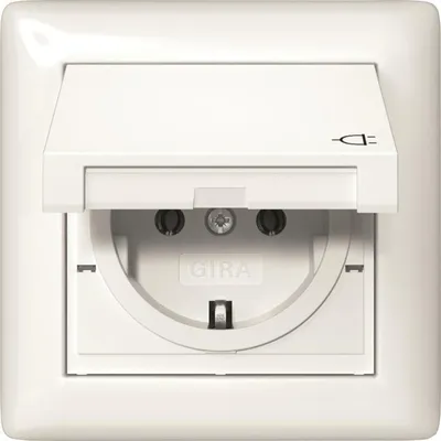 Produktbild von GIRA 415703 SCHUKO KD + Set IP44 + Rahme (415703)