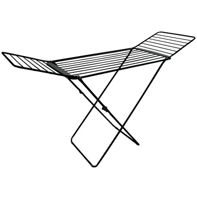 Immagine prodotto di 1x Stendibiancheria 20m con linee extra spesse Nero Asciugabiancheria