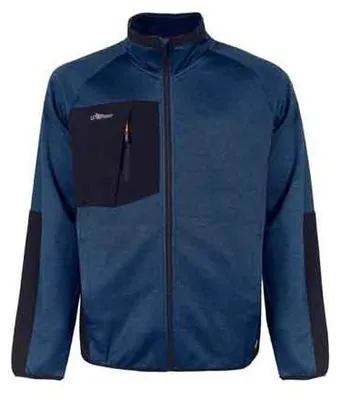 Immagine prodotto di FELPA FULL ZIP 'HULL' BLU UPOWER Tg. XXXL