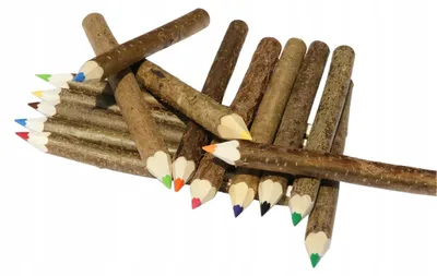 Produktbild von Holzstift Wachsmalstift Werbegeschenk