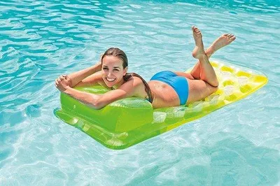 Image de Matelas gonflable 188 x 71 cm - Vert