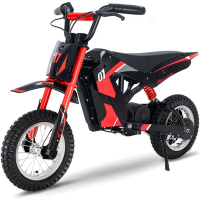 Produktbild von EVERCROSS TECH EV12M Kinder Elektromotorrad, 8/16/25km/h Geschwindigkeitsmodus & 10km Langstrecken Elektromotorrad,3-12 Jahre Kinder-Motocross-Fahrrad