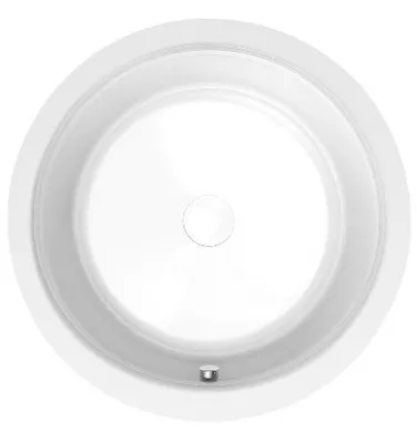 Immagine prodotto di Vasche da bagno Polysan - Vasca rotonda OBLO con struttura, 1650x480 mm, bianco 72840