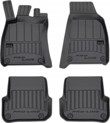 Image de Tapis en caoutchouc FROGUM Tapis de sol pour Audi A6 C6 2004-2006