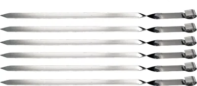 Produktbild von Grillspiess 60cm x 2cm Breite EXTRA BREIT, 6 St Adana Spieße Kebab shish