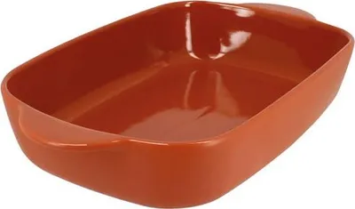 Produktbild von Backofenplatte rechteckig 33 x 20 cm Terrakotta - Octave - Menastyl