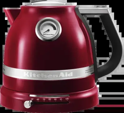 Produktbild von KitchenAid 5KEK1522ECA Schnurloser Wasserkocher, Edelstahlgehäuse, 1,5 l Füllmenge, 2400 Watt, 360 Grad Sockel, Trockengehschutz, Kalkfilter