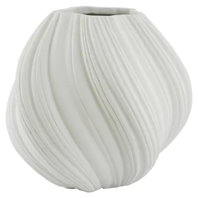 Zdjęcie produktu dla Wazon Light & Living YATUNG z kamienia w kolorze kremowym - Ø52x48 cm