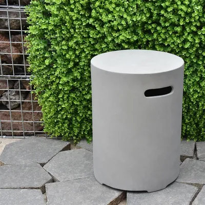 Obrázok produktu pre ELEMENTI Abdeckung für 11kg Gasflasche Beton-Optik ca.⌀45x62cm