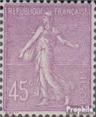 Produktbild von Briefmarken Frankreich 1924 Mi 159 mit Falz Säerin