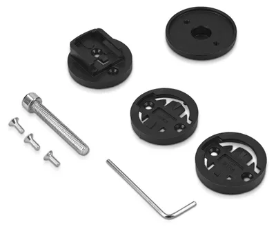 Produktbild von kwmobile Halterung kompatibel mit Garmin Edge / Bryton Rider / CatEye - Fahrrad Halter Fahrradcomputer - Vorbauhalterung Steuerrohr Top Cap