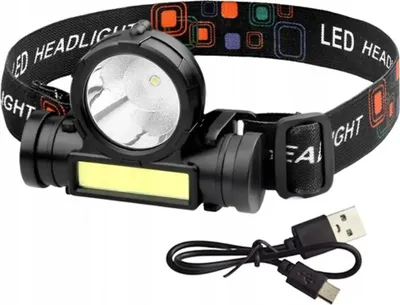 Obrázok produktu pre Čelovka LED čelovka USB čelovka RYBÁRSTVO TURISTIKA