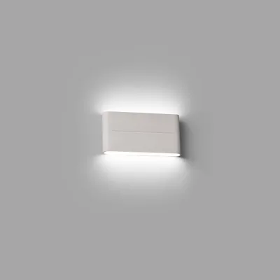 Image de Applique murale extérieure LED ADAY-2 3000K IP54 blanc
