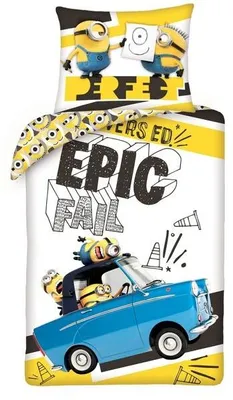 Produktbild von Minions Bettwäsche Epic Fail 140 x 200 cm