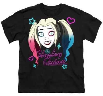 Obrázek produktu pro Tričko Harley Quinn pro děti, model TV37491 (velikost 152-158), barva černá