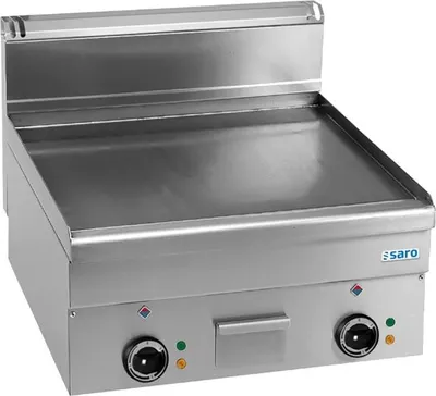 Produktbild von SARO Elektrogrillplatte, glatt, Aufti., 600x600, EFT66L