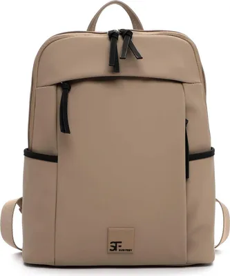 Produktbild von SURI FREY Rucksack mit Laptopfach SFY Shiny Cityrucksack Sand taupe