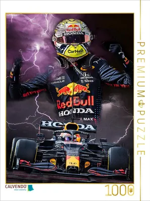 Produktbild von CALVENDO Puzzle Max Verstappen - Formel 1 Weltmeister des Jahres 2021 | 1000 Teile Lege-Größe 64x48cm Foto-Puzzle für glückliche Stunden